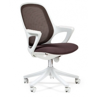 Кресло для персонала CHAIRMAN 820 White (CH-820) серый