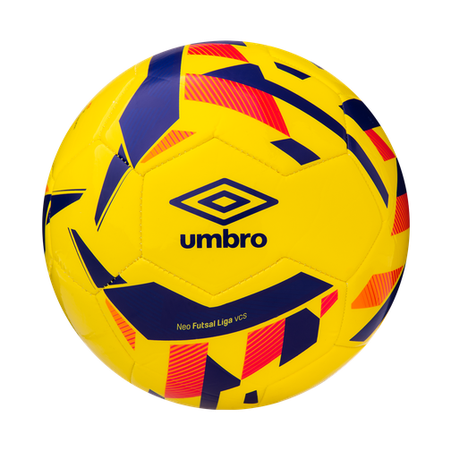 Мяч футзальный Umbro Neo Futsal Liga 20946u, №4, желтый/синий/оранжевый/красный (4) 42220089 1