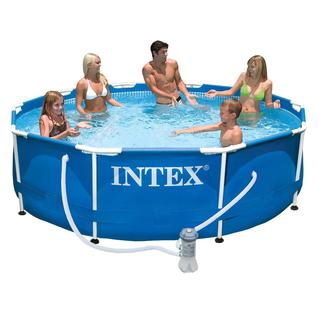 Intex Каркасный бассейн Intex Metal Frame 28202, 305х76 см