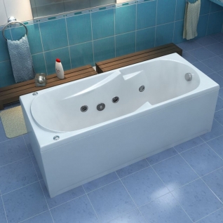 Акриловая ванна с г/м BAS Ибица 150x70