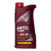 Моторное масло MANNOL Diesel 5W40 1л Diesel Turbo арт. 4036021101101
