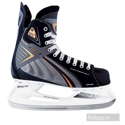 Профессиональные хоккейные коньки СК (Спортивная коллекция) SENATOR Grand GT (подростковые) 5999958