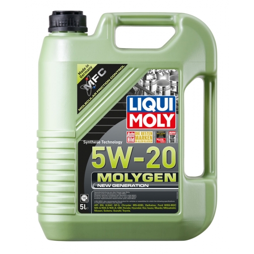 Моторное масло Liqui Moly Molygen New Generation 5W20 5л 37639849