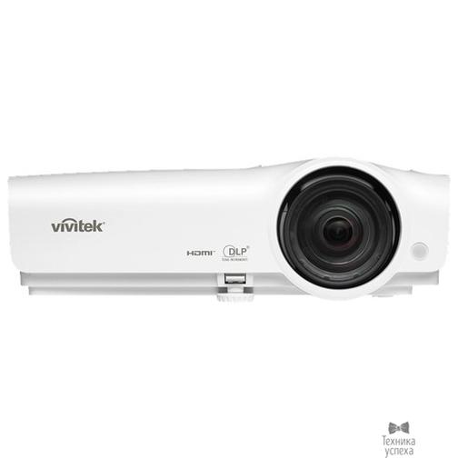 Vivitek Vivitek DX281ST 813097023353 короткофокусный проектор DLP, XGA (1024x768), 3000 Lm, 15000:1, 0.63:1, HDMIx2, 5,000/7,000/10,000 часов, +-40 град, 2Вт., 2,6 кг, 3D-ready 38114226