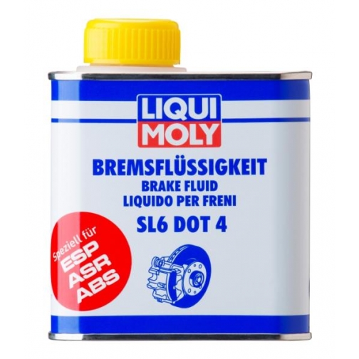 Тормозная жидкость LIQUI MOLY Bremsenflussigkeit SL6 DOT-4 0,5 литров 5926649