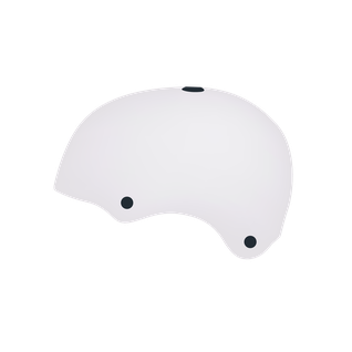 Шлем защитный Ridex Inflame, белый размер L