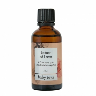 Обезболивающее роды массажное масло - Labor of love Baby Teva 50 ml