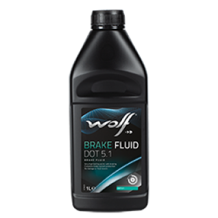 Тормозная жидкость WOLF BRAKE FLUID DOT 5.1 0.5л