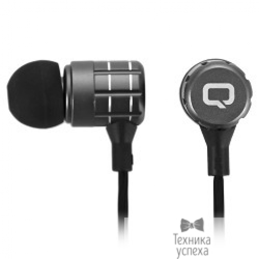 Qumo QUMO Freedom Pulse (BT-0016) черный, затычки, Bluetooth 4.2, 70 мА-ч, до 4х часов в режиме разговора22196 37560002