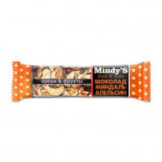 Батончик Mindy?s Шоколад-Миндаль-Апельсин, 30штx35г