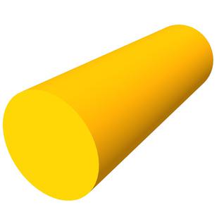 ROMANA Мягкий модуль цилиндр h900 ДМФ-ЭЛК-08.04.02 желтый