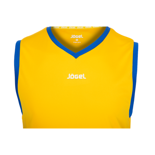 Майка баскетбольная Jögel Jbt-1020-047, желтый/синий, детская размер YL 42221347