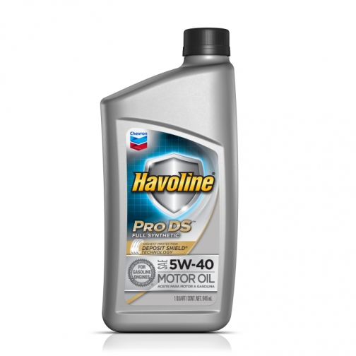 Моторное масло CHEVRON HAVOLINE PRODS SYNTHETIC Motor Oil 5W40 0.946 л 5920568