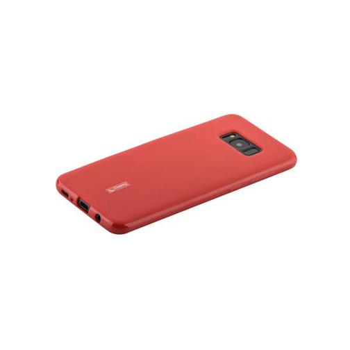 Чехол-накладка силиконовый Cherry матовый 0.4mm & пленка для Samsung Galaxy Note 8 (N950) Красный 42534992