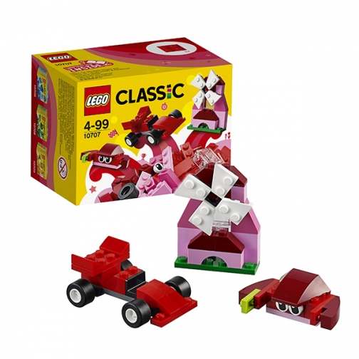 Конструктор LEGO LEGO Classic 10707 Конструктор ЛЕГО Классик Красный набор для творчества 37604506