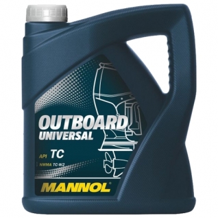 Моторное масло Mannol Outboard Universal TC-W2 2T 4л