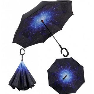 Зонт наоборот Up Brella звездное небо
