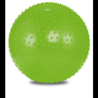 Мяч массажный Lite Weights 1855lw (55см, без насоса, салатовый)