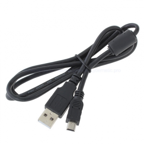 Mini USB кабель с ферритовым кольцом 1 м. 1241725