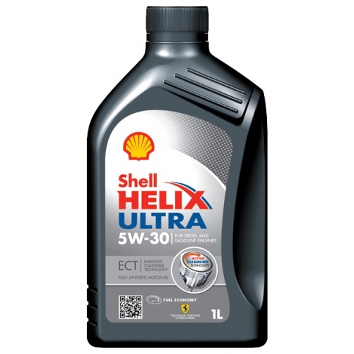 Моторное масло SHELL Helix Ultra ECT 5w-30 1 литр 5927296
