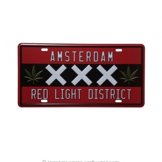 Табличка "Amsterdam"