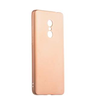 Чехол-накладка силиконовый J-case Delicate Series Matt 0.5mm для Xiaomi Redmi Note 4 (5.5") Розовое золото