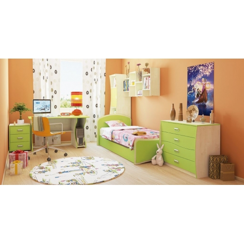 Мебель для детской Комби НЕМАН. Комплект 4 688031