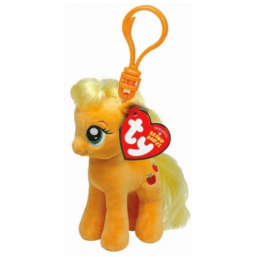 Брелок My Little Pony - Эппл Джек, 10 см Ty Inc 37725366 1