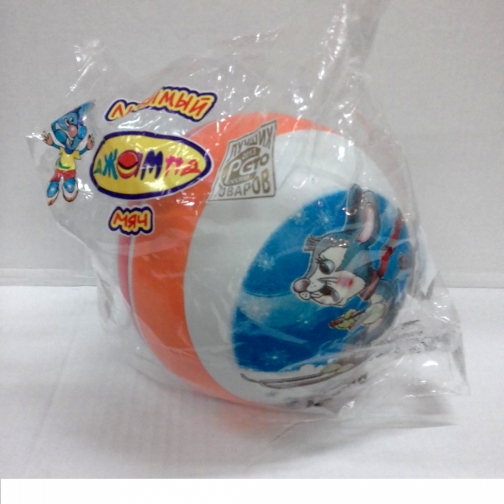 Лакированный мяч с рисунком, 15 см Чебоксарский Завод 37748005 3