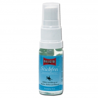 Ballistol Спрей-защита от укусов насекомых и солнца Stichfrei 10 мл.