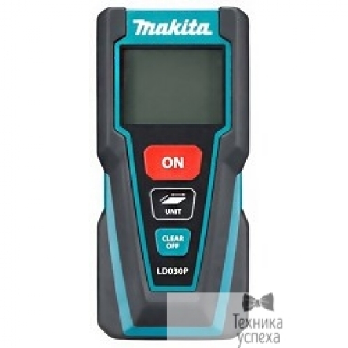 Makita Makita LD030P Дальномер лазер,2x1.5В-LR03(AAA),635нм,точн-2мм,дал-0.2-30 м Масса 0,09 кг,кор,чехол 5808117