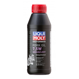 Трансмиссионное масло Liqui Moly Motorbike Fork Oil Medium/Light 7.5W 0.5л