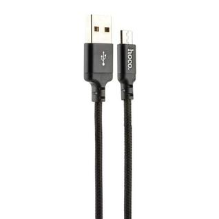 USB дата-кабель Hoco X14 Times speed MicroUSB (1.0 м) Черный