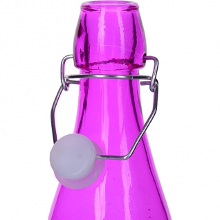 28172-2 Бутылка 1л стекло с крышкой ФИОЛЕТОВЫЙ LR (х12) MayerBoch
