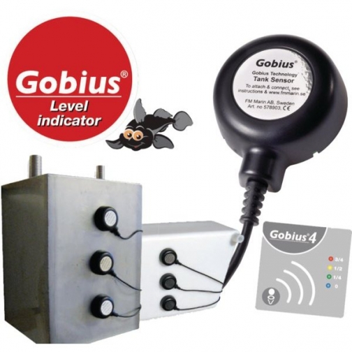 Gobius Индикаторы уровня жидкости для топливных/водяных баков Gobius Gobius 4 970526 версия 3.0 12/24 В 1200415