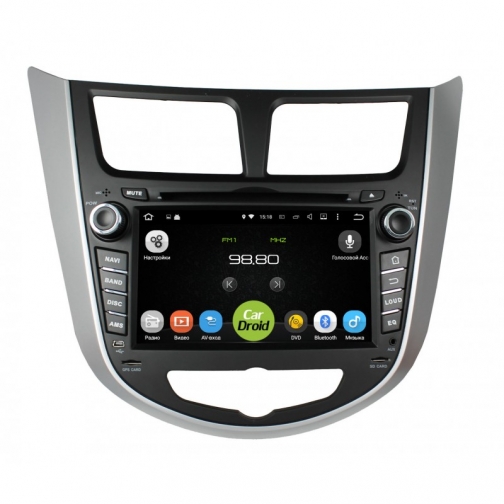 Штатная магнитола Roximo CarDroid RD-2003D для Hyundai Solaris (Android 8.0) DSP 37935903 8