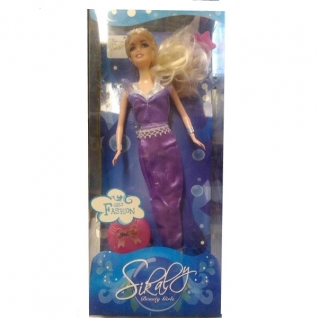 Кукла "Русалка" с аксессуарами, в фиолетовом Shantou