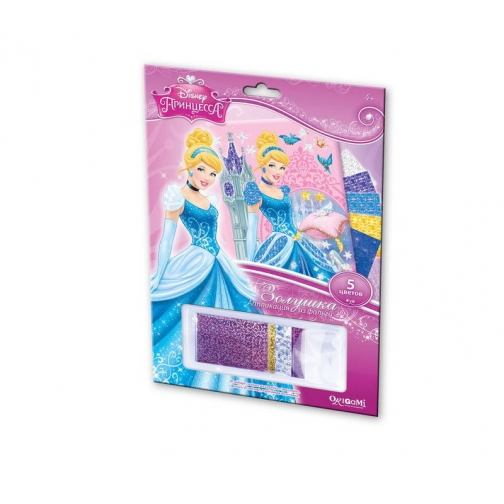 Аппликация из фольги Disney Princess - Золушка в замке Origami 37715878