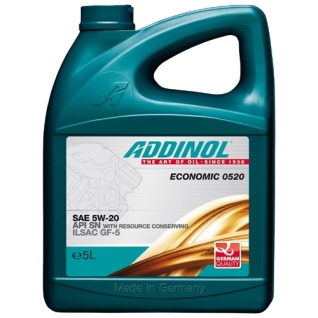 Моторное масло Addinol Economic 0520 5W20 5л