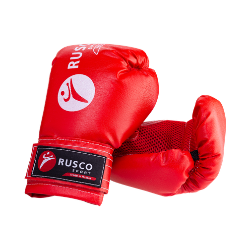 Набор для бокса Rusco, 4oz, кожзам, красный 42219501 2