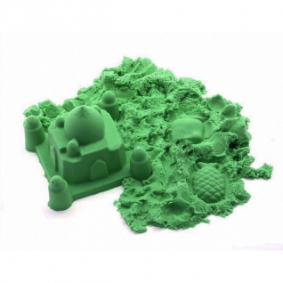 Домашняя песочница "Космический песок", зеленый, 2 кг 1 TOY