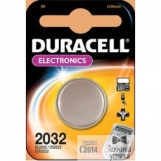 Duracell DURACELL CR2032 (1 шт. в упаковке)