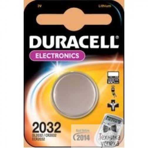 Duracell DURACELL CR2032 (1 шт. в упаковке) 5796534