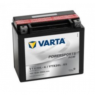 Аккумулятор VARTA AGM 518901026 18 Ач (A/h)-YTX20L-BS VARTA 518901026
