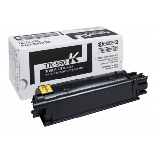 Тонер-картридж TK-590K черный для Kyocera FS-C2026 , FS-C2126 , FS-C2526 , FS-C2626 , FS-C5250 оригинальный 9394-01