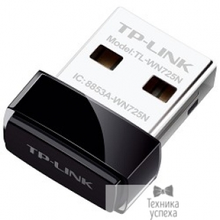Tp-link TP-Link TL-WN725N Беспроводной USB Нано адаптер 150 Мбит/с стандарта N c кнопкой QSS(Realtec)