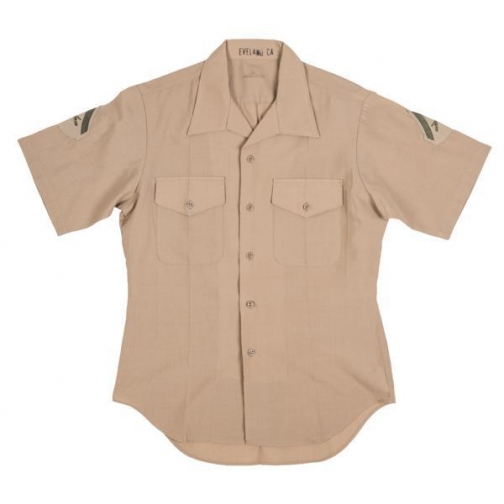 Рубашка US Hemd USMC khaki б/у 5037721