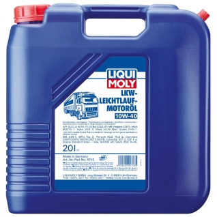 Моторное масло LIQUI MOLY LKW-Leichtlauf-Motoroil Basic 10W-40 20 литров