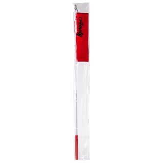 Лента для художественной гимнастики Amely Agr-201 6м, с палочкой 56 см, красный