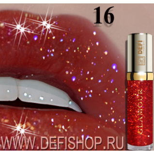 DEFIPARIS Блеск - помада для губ жидкая Glamour 16